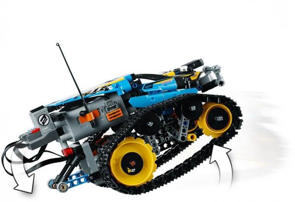Захватывающие трюки и невероятные повороты со скоростным вездеходом от LEGO Technic