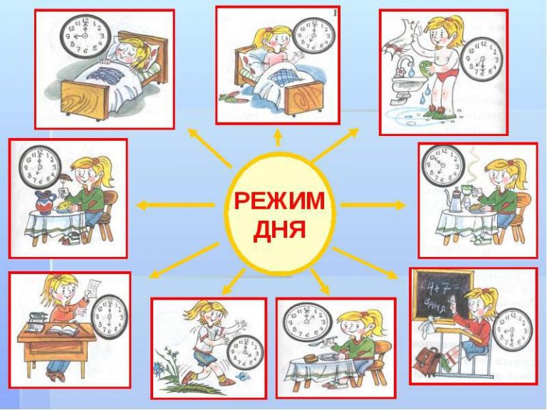 Картинка подъем утром школьника