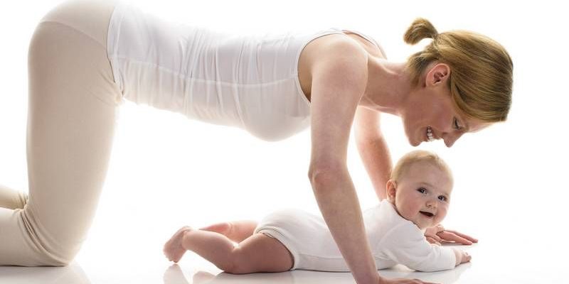Фитнес с новорожденным