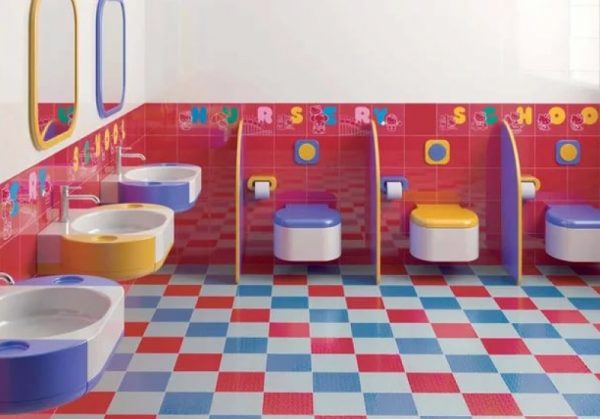 Туалет в детском саду