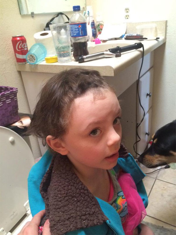 25 фото детей, которые подстригли себя сами, а родителей чуть инфаркт не хватил