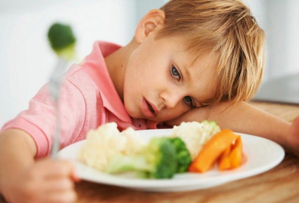 отсутствие аппетита у ребенка