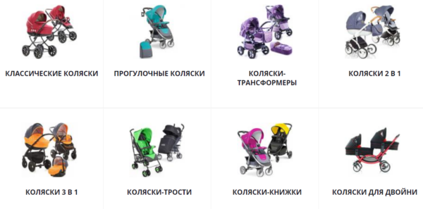 Разновидности детских колясок и чем руководствоваться при выборе