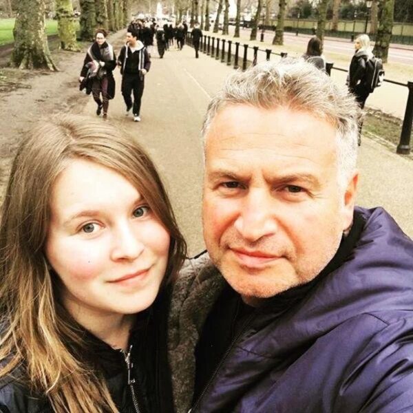 Дочь Агутина — Полина Воробьева (с отцом)