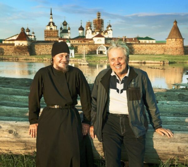 Евгений Стеблов с сыном, фото:tvcenter.ru