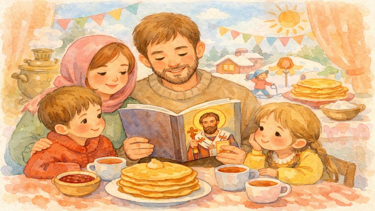 Как провести 9 февраля с детьми: Золотые слова Иоанна Златоуста и семейная Масленица