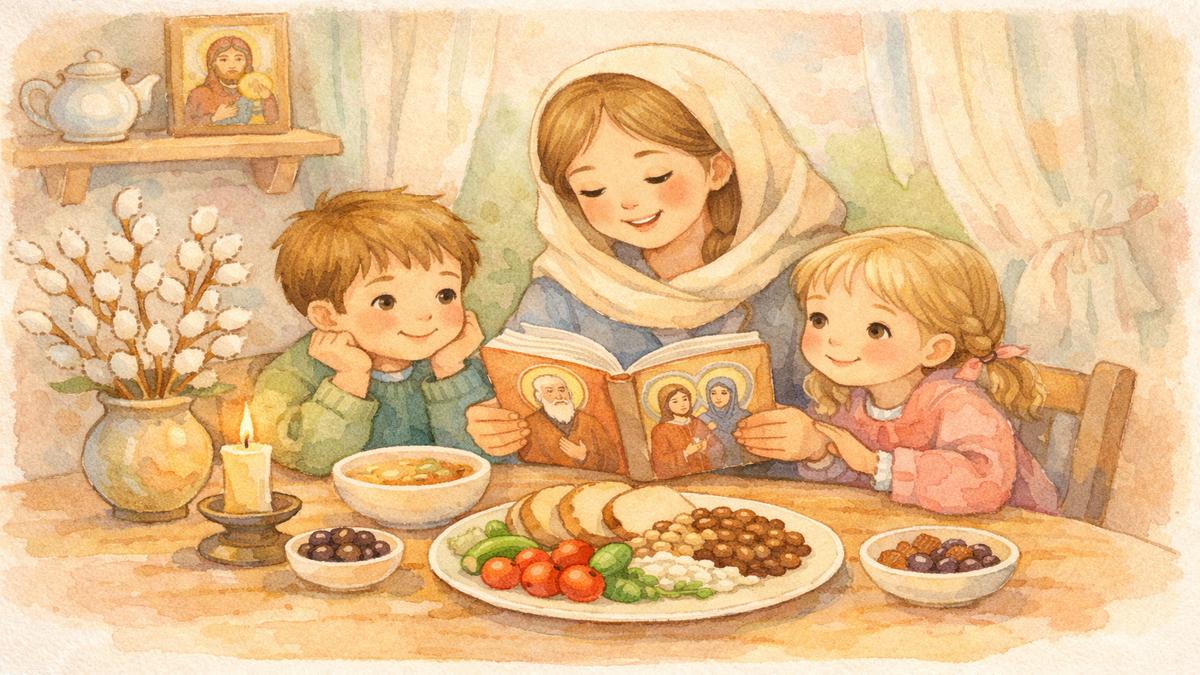 13 февраля: Уроки веры и милосердия – как рассказать детям о святых дня?