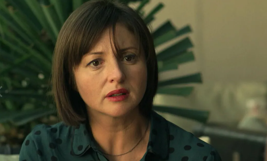 Анна Банщикова с дочерью Машей на съёмочной площадке «Ищейки».