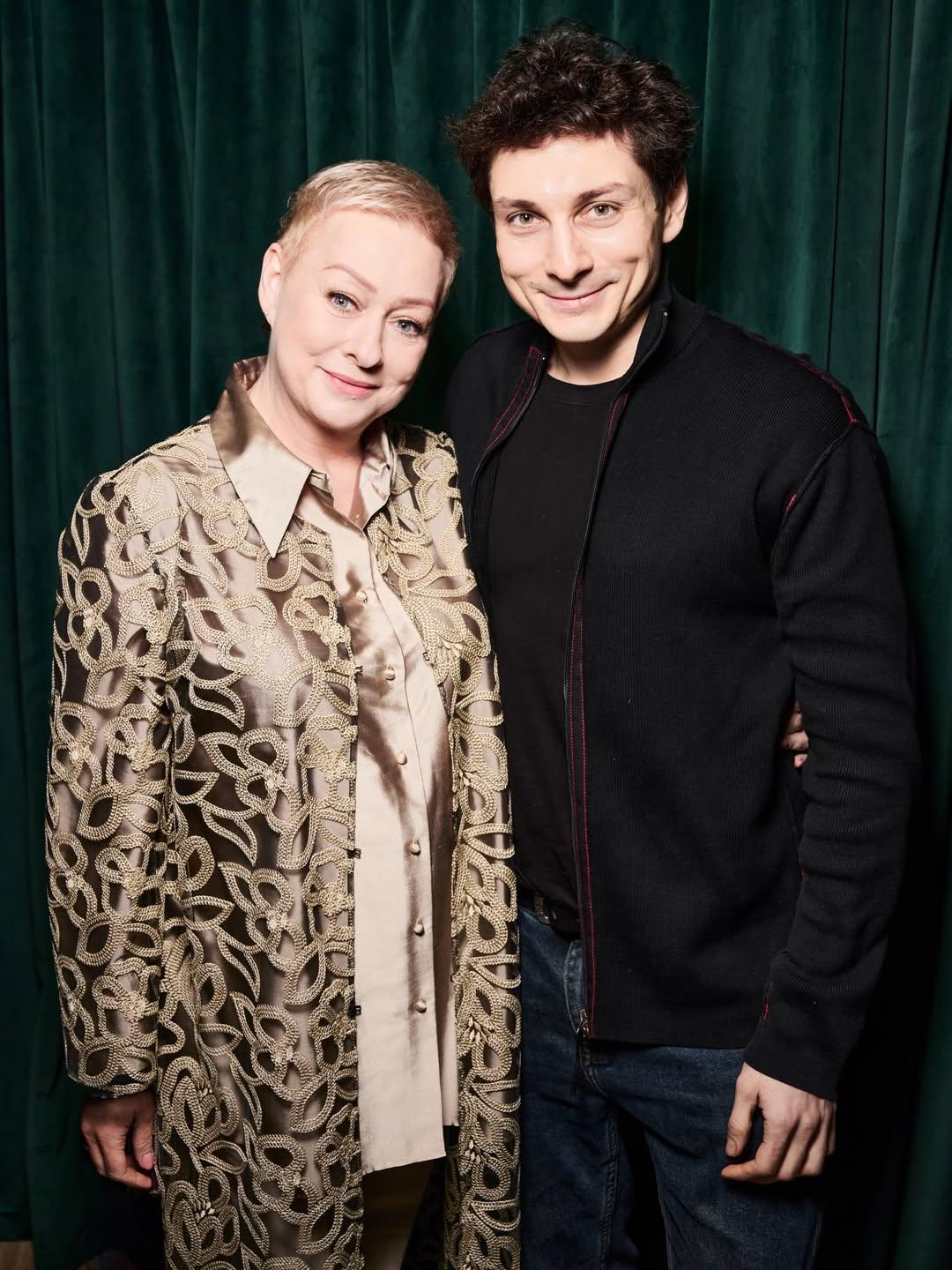 Мария Аронова с сыном Владиславом