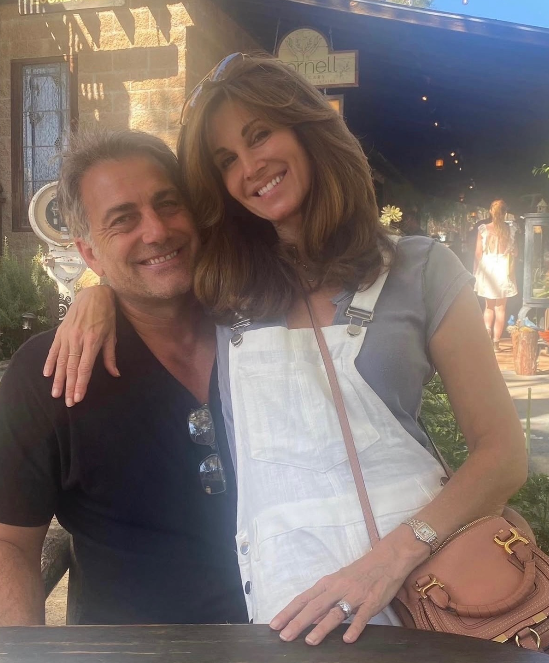 Майкл Бергин и Джой Тилк: пара, нашедшая счастье после бурного прошлого.