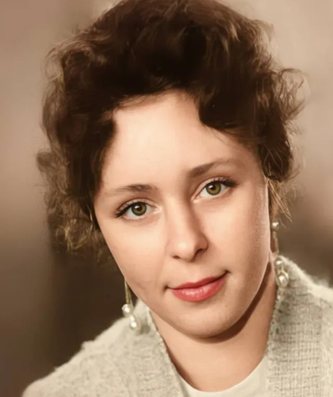 Музыкальный редактор Ленинградского телевидения Галина Мшанская.