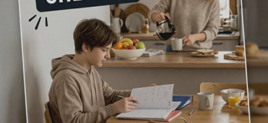 Иллюстрация к статье: Утро без спешки