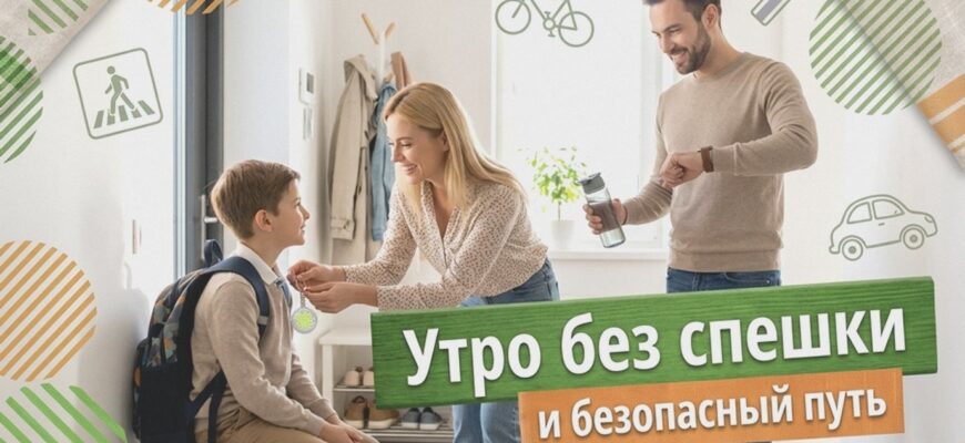Иллюстрация к статье: Утро без спешки