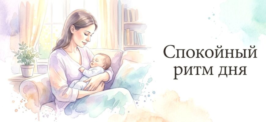 Иллюстрация к статье: Спокойный ритм дня
