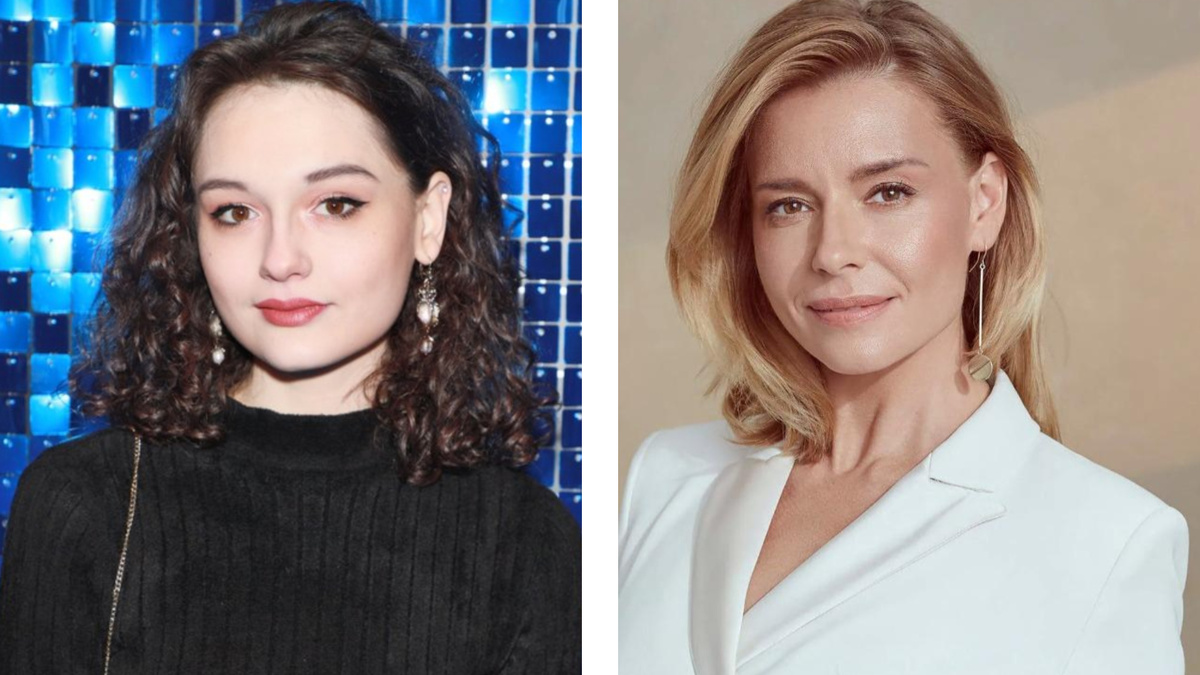 Мария Михалкова-Кончаловская с матерью Любовью Толкалиной.