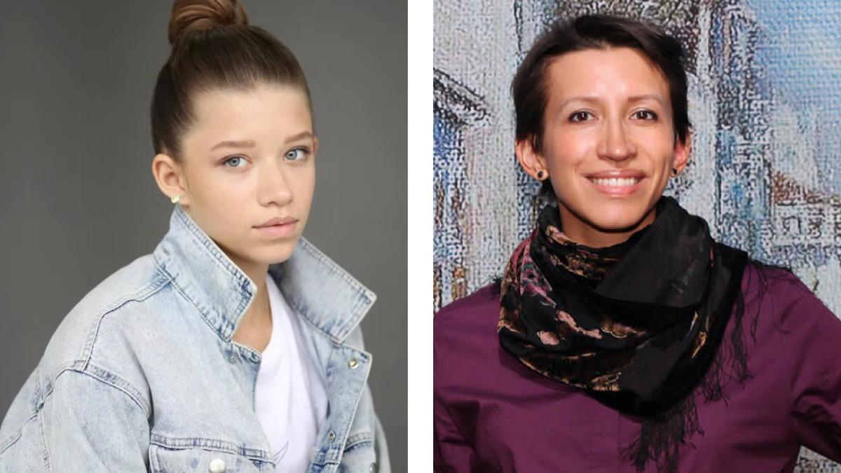 Марта Юшкевич и ее знаменитая мама, Елена Борщева.