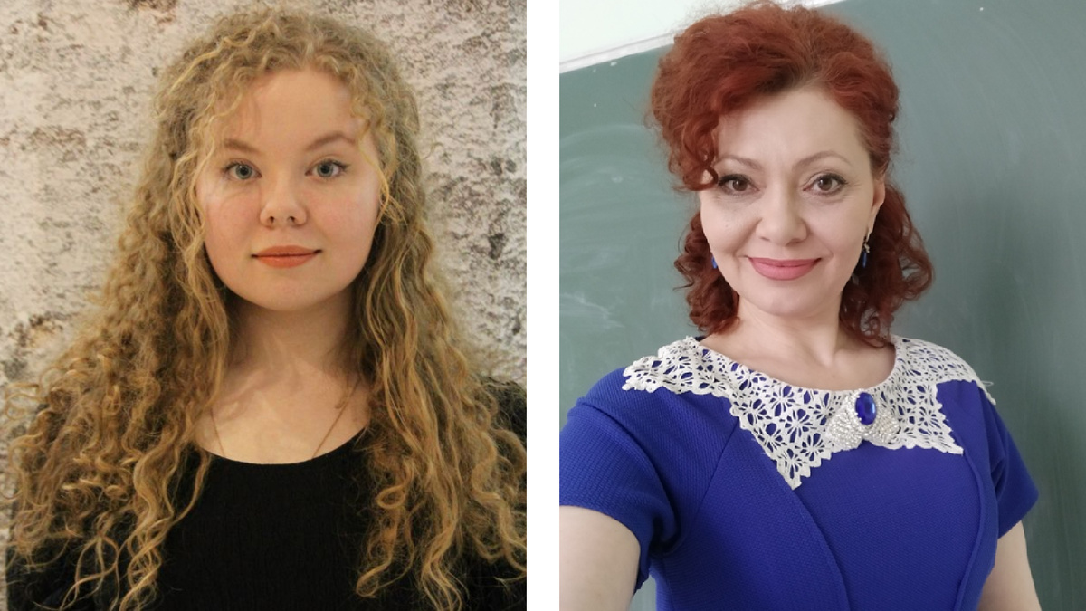 Анастасия Добрынина в детстве с мамой Алевтиной Добрыниной.