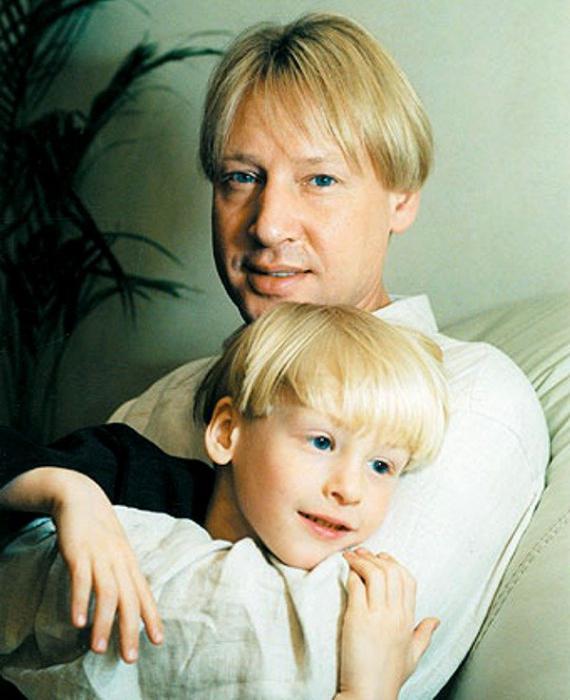 Дмитрий Харатьян с сыном.