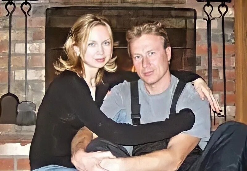 Олег Штефанко с первой супругой Ларисой, с которой он пережил годы эмиграции и становления в США.