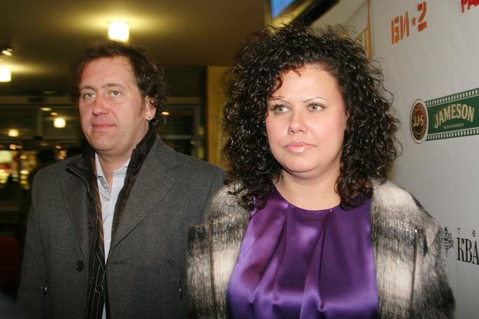 Александр Демидов со второй супругой Еленой.