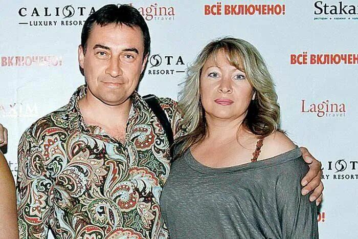 Камиль Ларин и его первая супруга Галина.