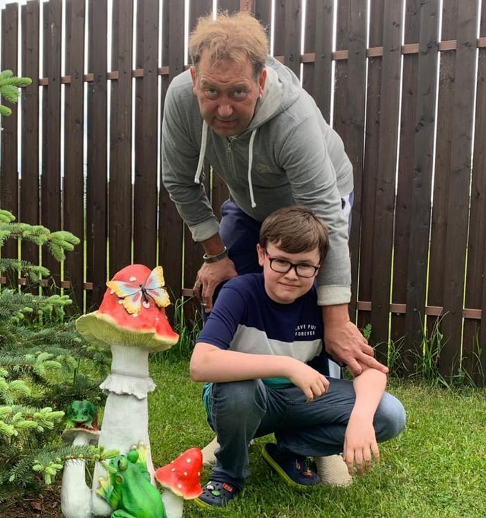 Александр Демидов с сыном Игнатом.