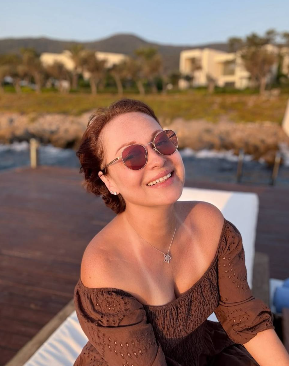 Виктория Тарасова после возвращения в Москву.