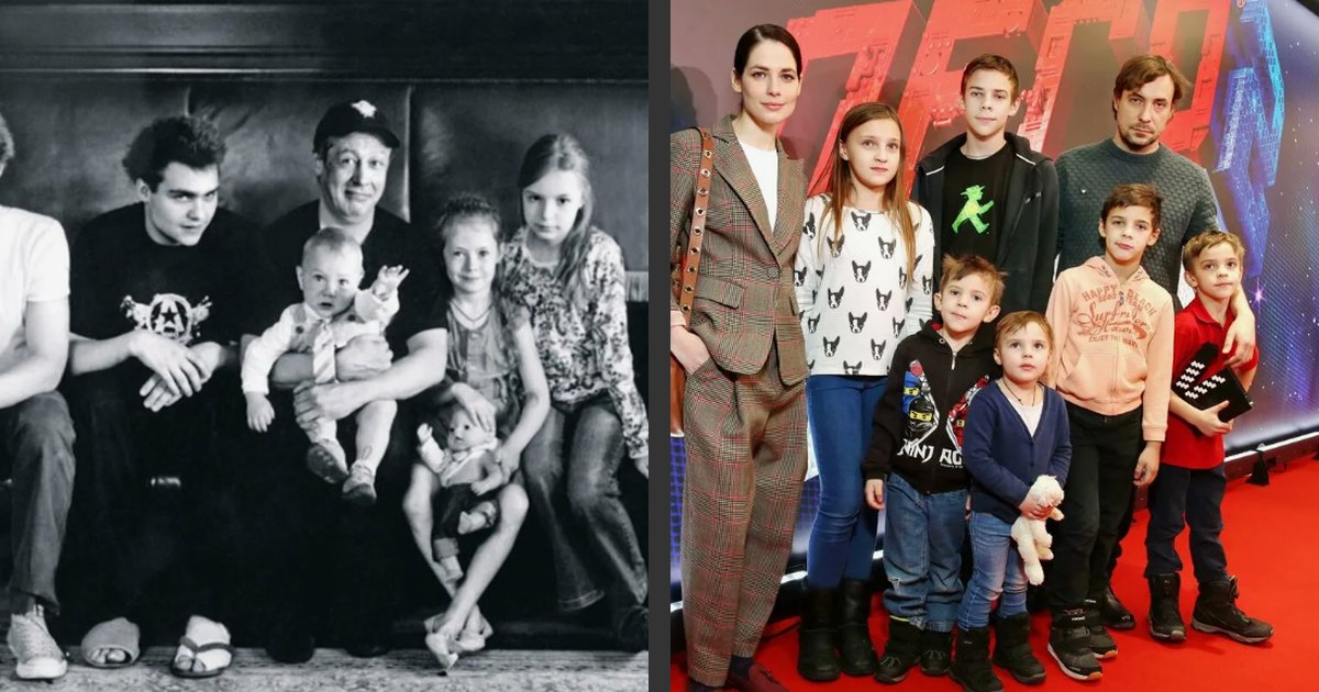 Шесть и больше: как известные отцы строят огромные семьи, переживая 5 браков и «непростые» расставания