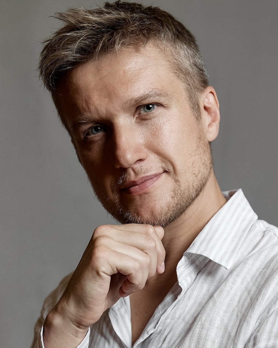 Анатолий Руденко в одном из первых фильмов