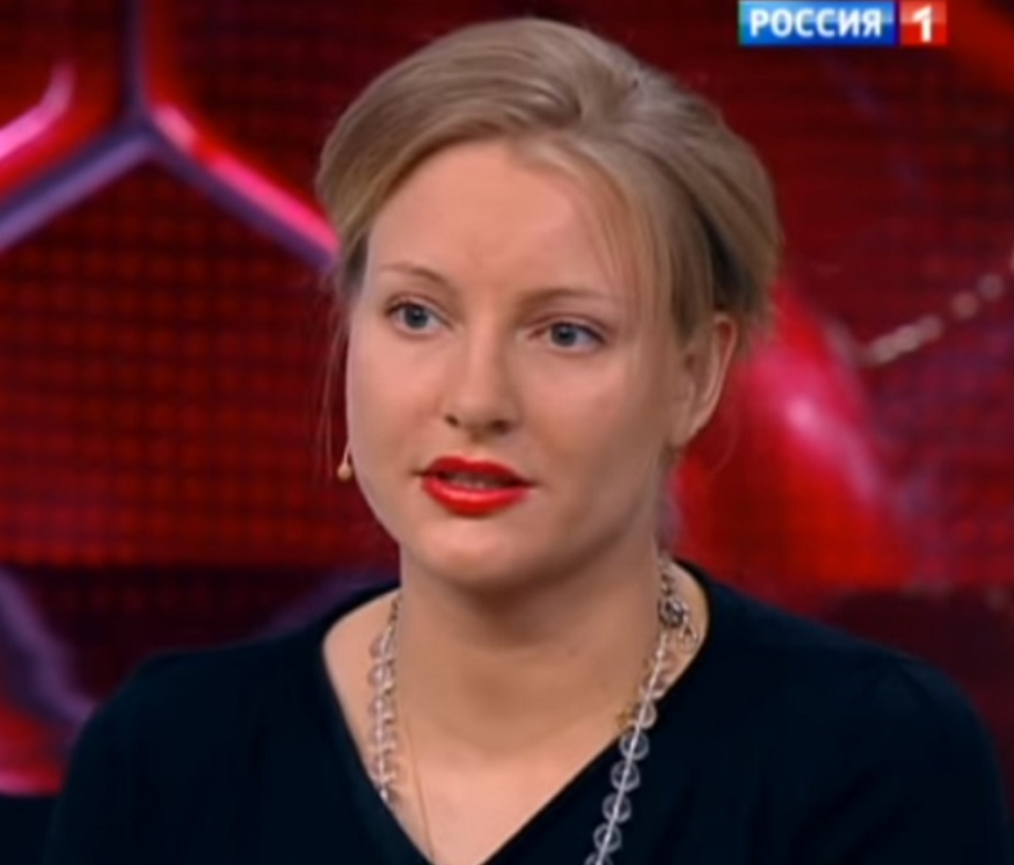 Выступление Анастасии Смоктуновской в эфире одной из популярных передач.