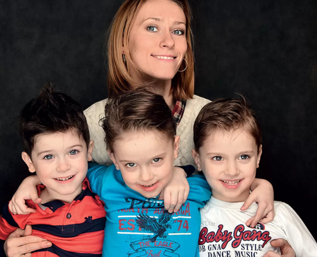 Повзрослевшие сыновья Марии Болтневой — Тимофей, Андрей и Платон.