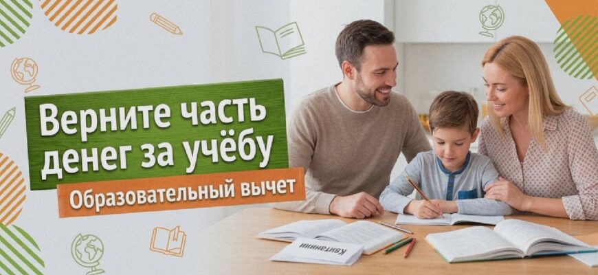 Иллюстрация к статье: Верните часть денег за учёбу