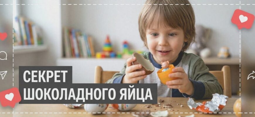 Иллюстрация к статье: Секрет шоколадного яйца
