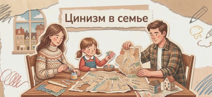 Иллюстрация к статье: Цинизм в семье