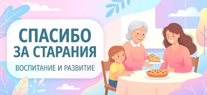 Иллюстрация к статье: Спасибо за старания
