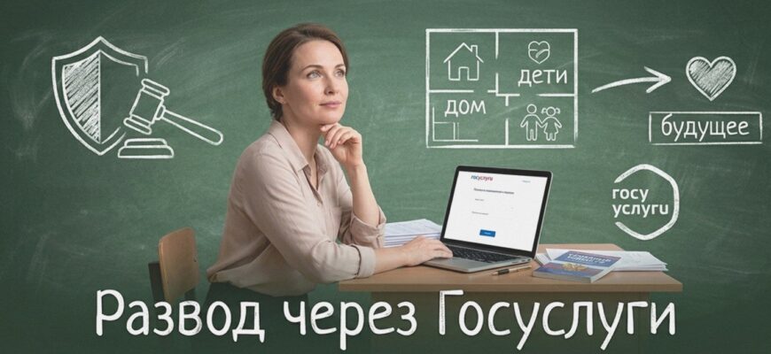 Иллюстрация к статье: Развод через Госуслуги