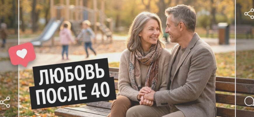 Иллюстрация к статье: Любовь после 40