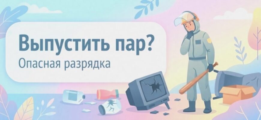 Иллюстрация к статье: Выпустить пар?