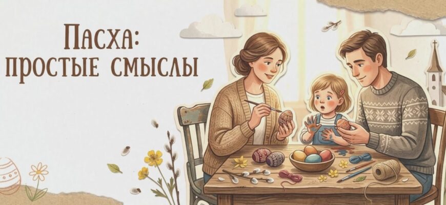 Иллюстрация к статье: Пасха: простые смыслы
