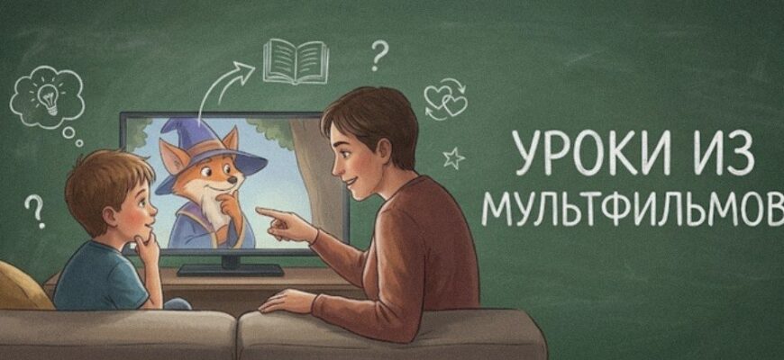 Иллюстрация к статье: Уроки из мультфильмов