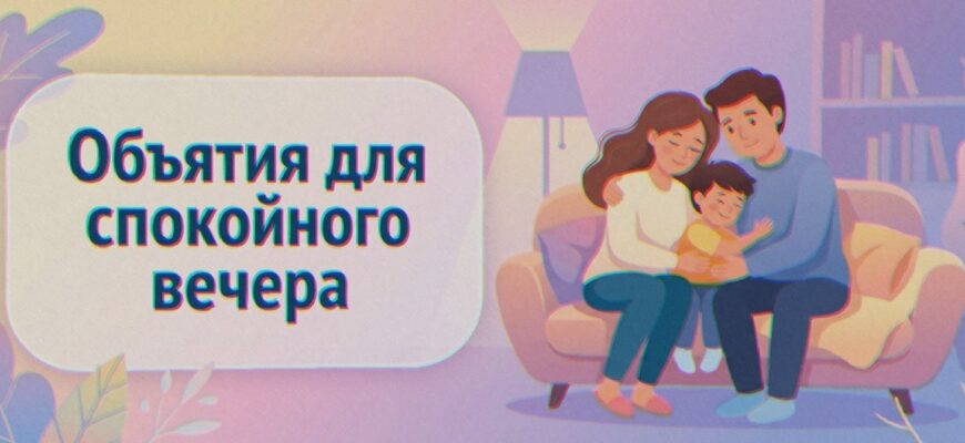 Иллюстрация к статье: Объятия для спокойного вечера