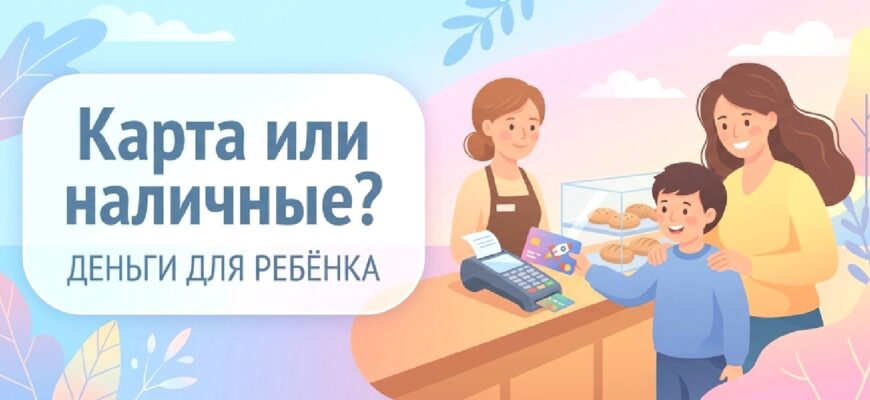 Иллюстрация к статье: Карта или наличные?