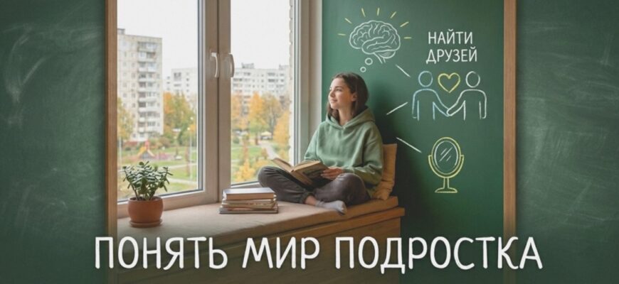 Иллюстрация к статье: Понять мир подростка