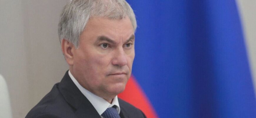 Володин: видео с учителями в соцсетях — опасная провокация спецслужб Украины