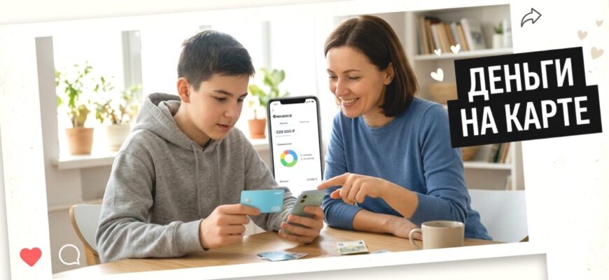 Иллюстрация к статье: Деньги на карте