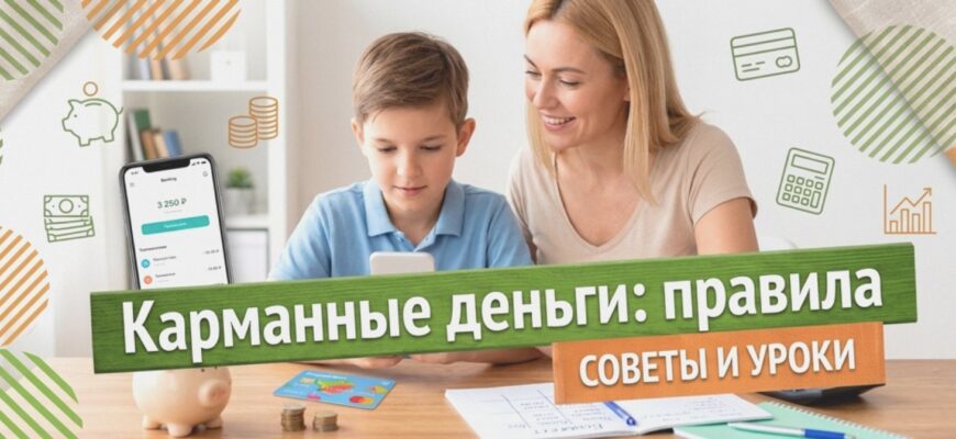 Иллюстрация к статье: Карманные деньги: правила