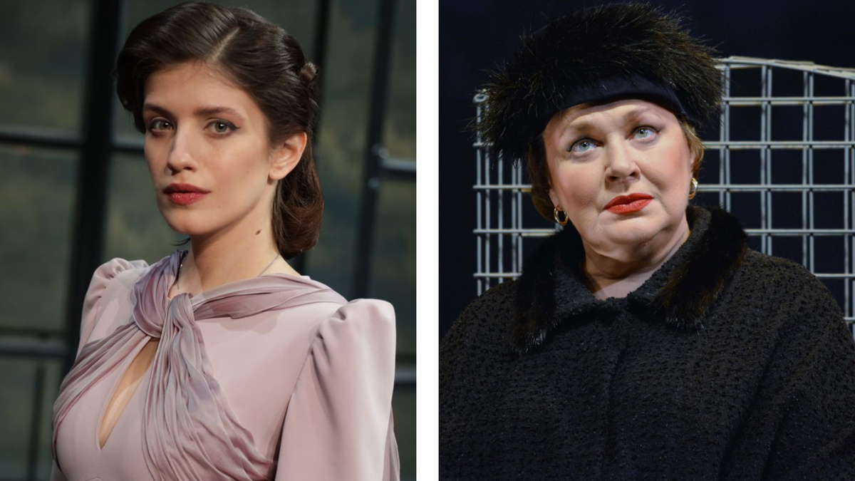 Анна Чиповская и её мама, актриса Ольга Чиповская.