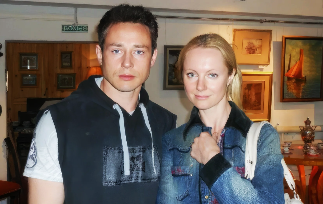 Дмитрий Исаев с супругой Оксаной Рожок, которая стала для него опорой.