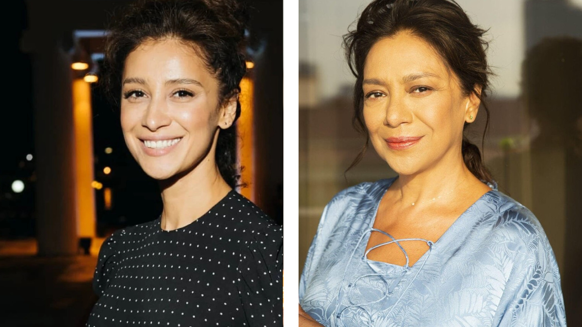 Равшана Куркова с мамой Рано Кубаевой.