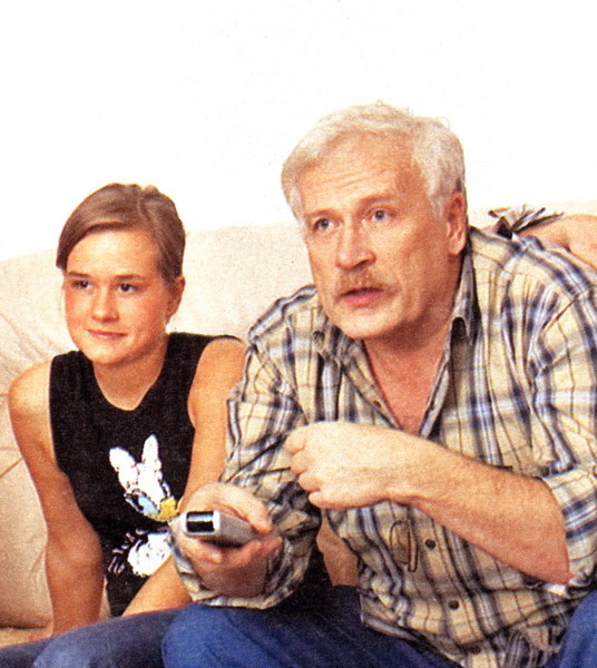 С дочерью Полиной